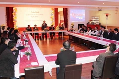 Quang cảnh buổi tọa đàm. (Nguồn: Phân xã Berlin/Vietnam+)