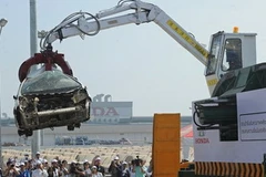 Hoạt động của nhà máy của Honda ở Ayutthaya. (Nguồn: Getty Images)
