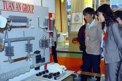 Triển lãm Enerexpo Vietnam 2012. (Ảnh: Hữu Việt/TTXVN)