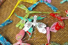 Sản phẩm chuồn chuồn tre tại Thạch Xá. (Nguồn: baodatviet.vn)