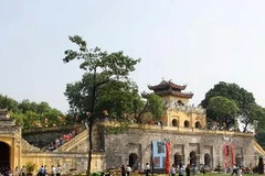 Cổng Đoan môn tại Trung tâm Hoàng Thành. (Ảnh: Nhật Anh/TTXVN)