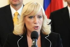 Chủ tịch Liên minh Dân chủ Cơ đốc giáo (SDKU) Iveta Radicova. (Nguồn: Getty Images)