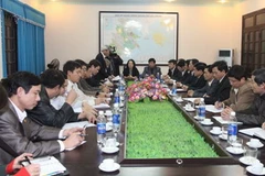 Quang cảnh buổi công bố. (Ảnh: Đoàn Minh Huệ/Vietnam+)