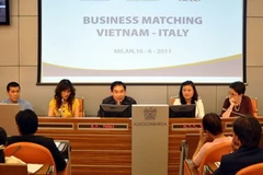 Đại sứ Đặng Khánh Thoại phát biểu tại Hội thảo. (Ảnh: Ngự Bình/Vietnam+)