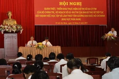 Quang cảnh hội nghị. (Ảnh: Hoàng Hải/TTXVN)
