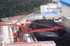 Công ty Than Núi Beo (TKV) cung cấp than cho nhà máy nhiệt điện Quảng Ninh. (Ảnh: Ngọc Hà/TTXVN)