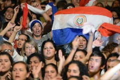 Biểu tình ủng hộ Tổng thống bị phế truất tại Paraguay. (Nguồn: AFP/TTXVN)