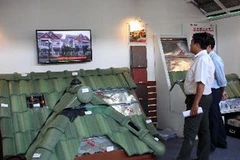 Triển lãm Vietbuild tại Đà Nẵng. (Ảnh: Trần Lê Lâm/TTXVN)