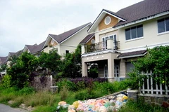 Khu biệt thự sang trọng đang bỏ hoang tại Nhơn Trạch. (Nguồn: Internet)