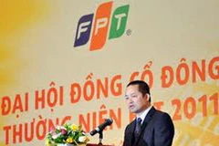 Tổng giám đốc FPT Trương Đình Anh. (Ảnh: PV/Vietnam+)
