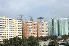 Khu đô thị Trung Hòa-Nhân Chính ở Hà Nội. (Ảnh: Tuấn Anh/TTXVN)