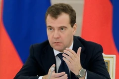 Tổng thống Nga Dmitry Medvedev. (Nguồn: AFP/TTXVN)