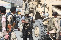 Binh sỹ Mỹ tại Afghanistan. (Nguồn: THX/TTXVN)