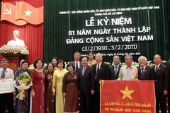 Quang cảnh lễ kỷ niệm. (Ảnh: Thế Anh/TTXVN)