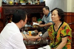 Mô hình “Bác sĩ gia đình” tại Hà Nội. (Ảnh: Dương Ngọc/TTXVN)