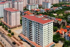 Khu đô thị mới Mỹ Đình 1 và 2, huyện Từ Liêm, Hà Nội. (Ảnh: Huy Hùng/TTXVN)