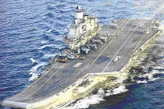 Tàu sân bay "Đô đốc Kuznetsov" của Nga. (Nguồn: Internet)