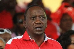 Tổng thống đắc cử Kenya Uhuru Kenyatta. (Nguồn: AFP/TTXVN)