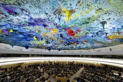 Hội nghị Hội đồng nhân quyền LHQ tại Geneva. (Nguồn: AFP/TTXVN)