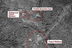 Huyện vùng núi Kilju, nơi được cho là địa điểm thử hạt nhân lần thứ nhất của CHDCND Triều Tiên vào năm 2006. (Nguồn: Yonhap/TTXVN)