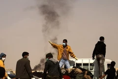 Chiến sự tại Libya. (Nguồn: AFP/TTXVN)