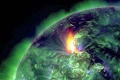 Ảnh chụp một tia mặt trời. (Nguồn: AFP)