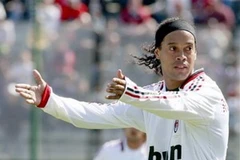 Cầu thủ Ronaldinho của Brazil. (Nguồn: AP)