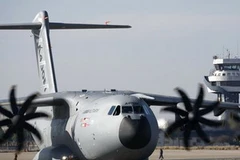Máy bay vận tải quân sự Airbus A400M. (Ảnh: Reuters)