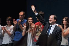 Ứng cử viên cánh tả François Hollande. (Nguồn: Getty Images)