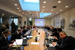 Hội thảo về cơ hội kinh doanh với Việt Nam ở Italy. (Ảnh: Ngự Bình-Minh Đức/Vietnam+)