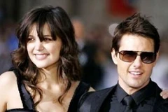 Cặp đôi Tom Cruise và Katie Holmes thời còn hạnh phúc. (Nguồn: Internet)