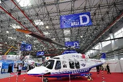 Triển lãm Máy bay lên thẳng Trung Quốc lần thứ 2. (Nguồn: THX/TTXVN)