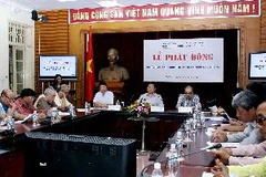 Lễ phát động Triển lãm ảnh nghệ thuật toàn quốc lần thứ 26. (Ảnh: Quý Trung/TTXVN)