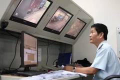 Máy soi container hàng hóa. (Ảnh minh họa: Hà Thái/TTXVN)