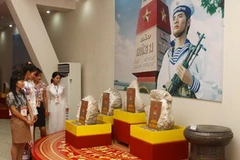 Đá chủ quyền Trường Sa. (Ảnh: Anh Tuấn/TTXVN)