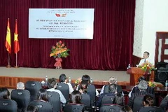 Quang cảnh buổi giao lưu. (Ảnh: An Đăng/TTXVN)