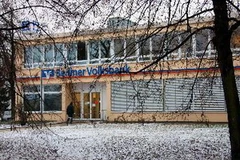 Tòa nhà ngân hàng Volksbank của Đức. (Nguồn: THX/TTXVN)