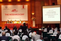 Quang cảnh "Ngày Nghiên cứu". (Ảnh: Anh Tuấn/TTXVN)