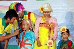 Một tiết mục trong chương trình Ngày hội hoa hướng dương "Vì bệnh nhi ung thư”. (Ảnh minh họa: Dương Ngọc/TTXVN)