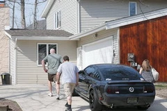 Ngôi nhà nơi cậu bé 6 tuổi bị bắn. (Nguồn: nj.com)