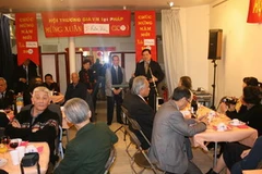 Quang cảnh buổi lễ. (Ảnh: Lê Hà-Trung Dũng/Vietnam+)