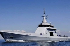 Tuần dương hạm Pháp L’Adroit. (Nguồn: Vietnam+)