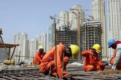 Người lao động làm việc tại Trung Đông. (Nguồn: AFP)