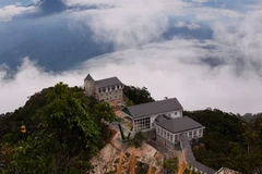 Một góc khu du lịch Bà Nà. (Ảnh: Ngọc Hà/TTXVN)