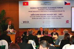 Diễn đàn Doanh nghiệp Việt Nam - CH Séc năm 2011. (Ảnh: Huy Hùng/TTXVN)