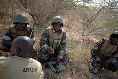 Binh sỹ thuộc lực lượng AU. (Nguồn: AFP/TTXVN)