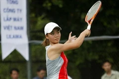 Tay vợt Thùy Dung sẽ du đấu ở Mỹ. (Ảnh: TT&VH)