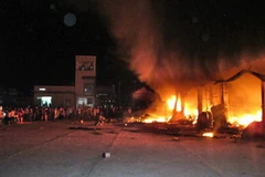 Quang cảnh vụ cháy. (Nguồn: Vnexpress)