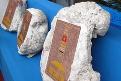 Một tảng đá chủ quyền quần đảo Trường Sa. Ảnh minh họa. (Ảnh: Nguyễn Văn Nhật/TTXVN)