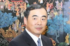 Đại sứ Trung Quốc Khổng Huyễn Hựu. (Ảnh: Phương Hoa/TTXVN)